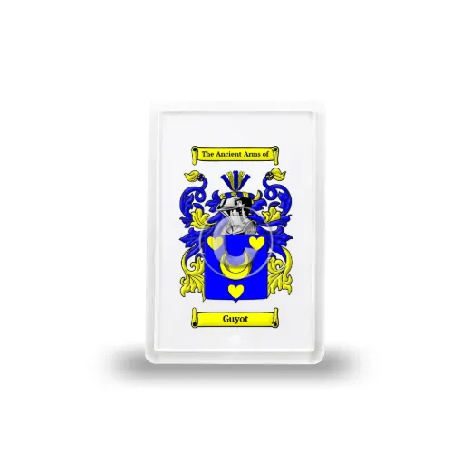 Guyot Coat of Arms Magnet