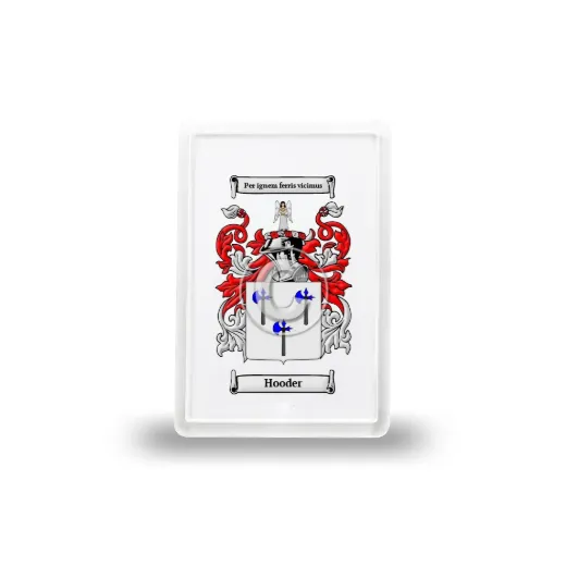 Hooder Coat of Arms Magnet