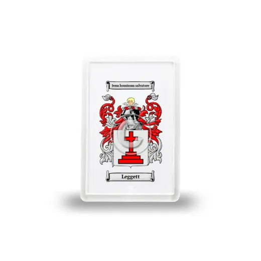 Leggett Coat of Arms Magnet