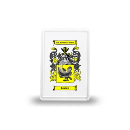 Lucien Coat of Arms Magnet