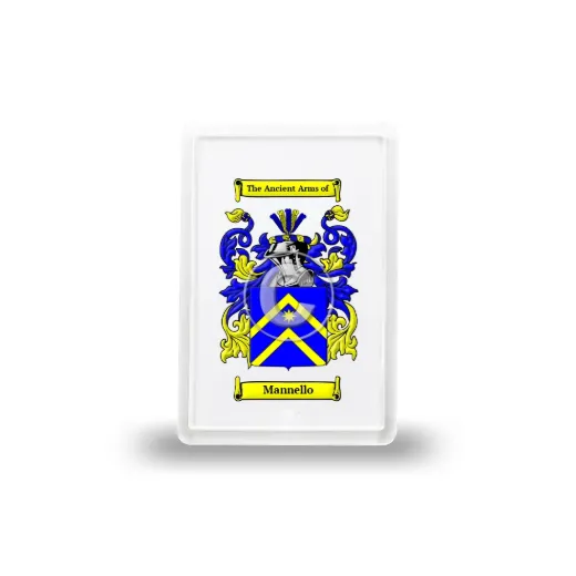 Mannello Coat of Arms Magnet