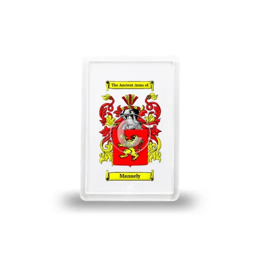 Manuely Coat of Arms Magnet