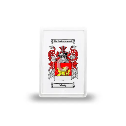 Marty Coat of Arms Magnet