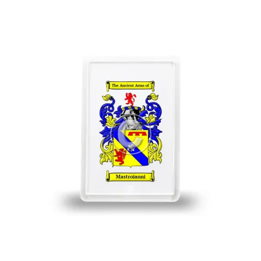 Mastroianni Coat of Arms Magnet