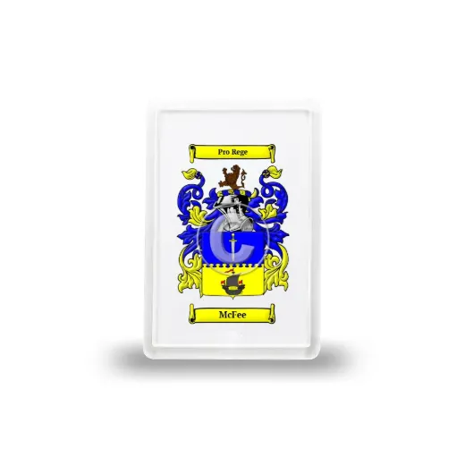 McFee Coat of Arms Magnet