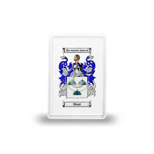 Munt Coat of Arms Magnet