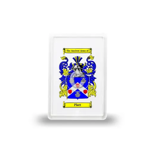 Platt Coat of Arms Magnet