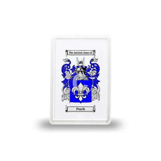Posch Coat of Arms Magnet