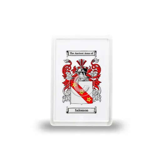 Salomon Coat of Arms Magnet