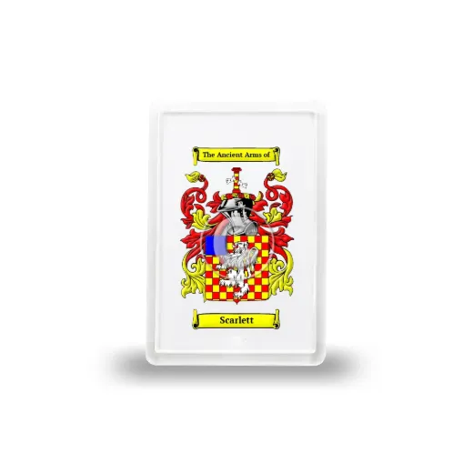 Scarlett Coat of Arms Magnet
