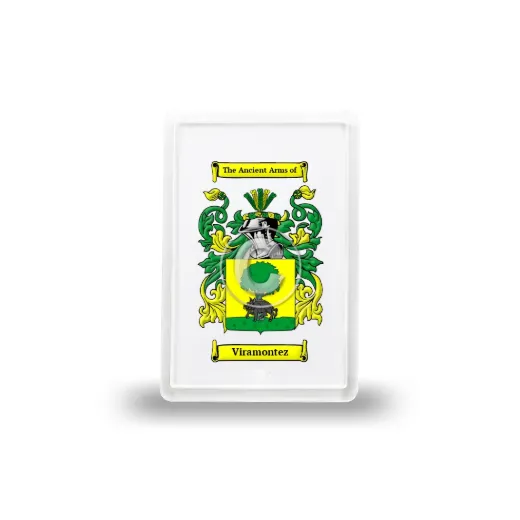 Viramontez Coat of Arms Magnet