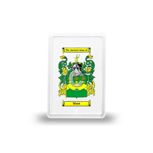 Weet Coat of Arms Magnet