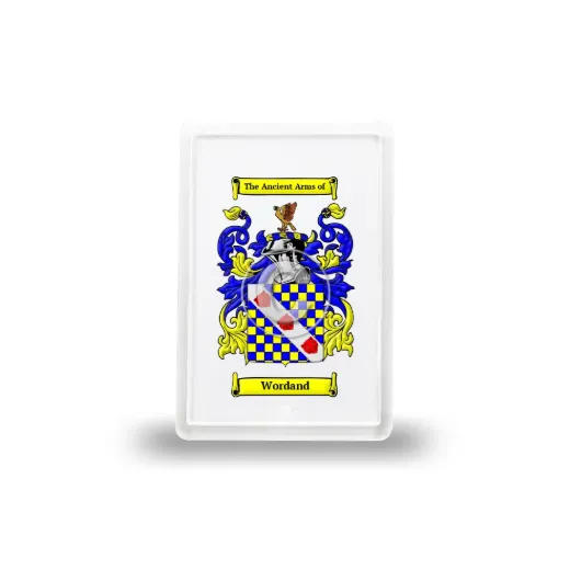Wordand Coat of Arms Magnet