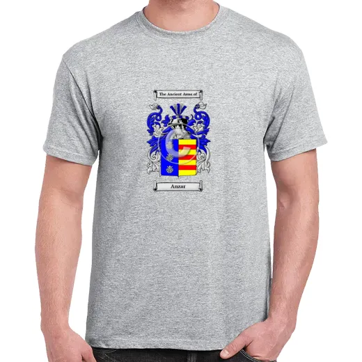 Anzar Grey Coat of Arms T-Shirt