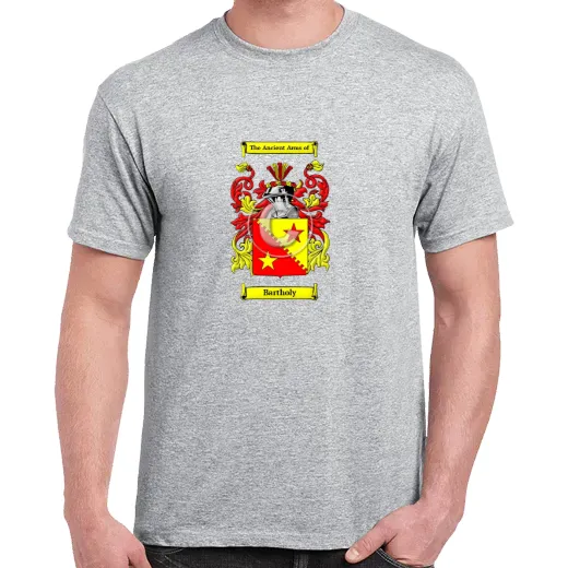 Bartholy Grey Coat of Arms T-Shirt