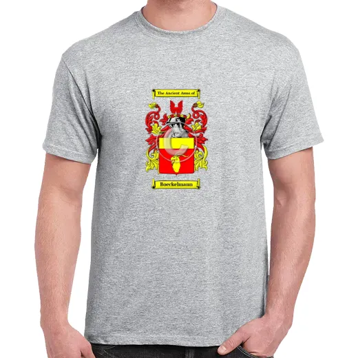 Boeckelmann Grey Coat of Arms T-Shirt