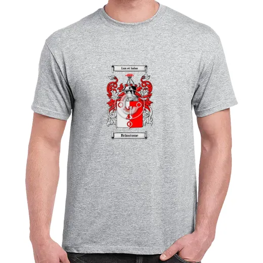 Brinstone Grey Coat of Arms T-Shirt
