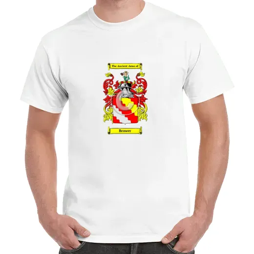 Bruwer Coat of Arms T-Shirt