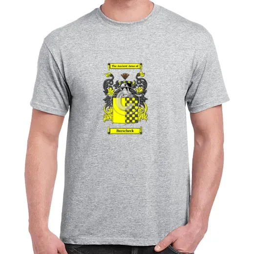 Burscheck Grey Coat of Arms T-Shirt