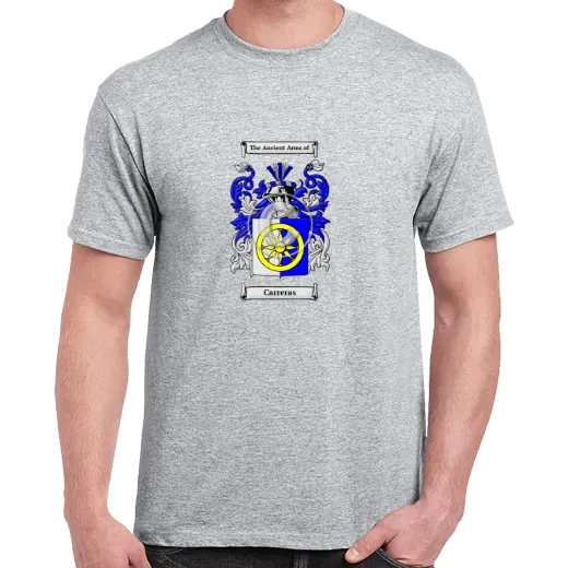 Carreras Grey Coat of Arms T-Shirt