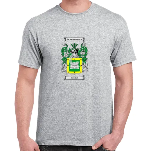 Casino Grey Coat of Arms T-Shirt
