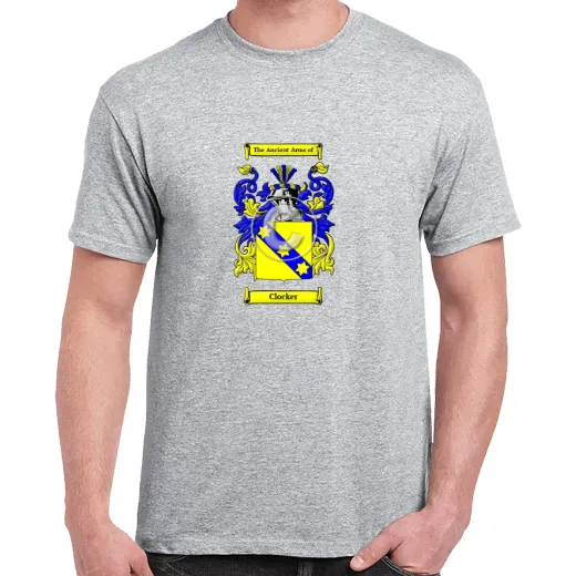 Clocker Grey Coat of Arms T-Shirt