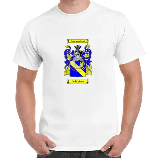 De'la'pierre Coat of Arms T-Shirt