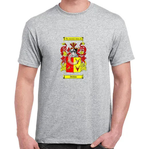 Derion Grey Coat of Arms T-Shirt
