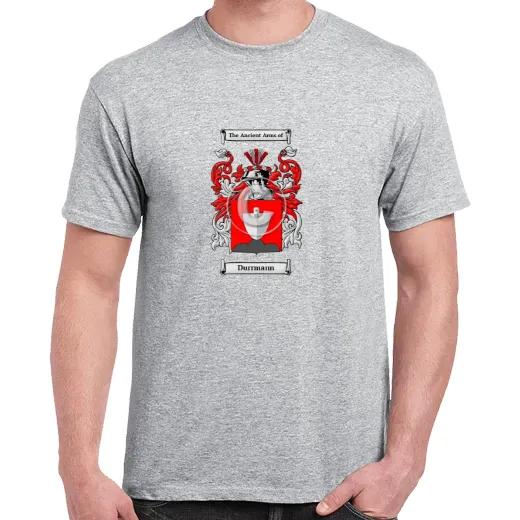 Durrmann Grey Coat of Arms T-Shirt