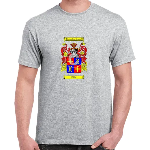 Félix Grey Coat of Arms T-Shirt