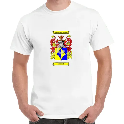 Faccioli Coat of Arms T-Shirt