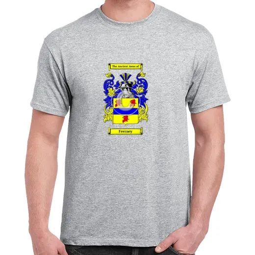 Feerney Grey Coat of Arms T-Shirt