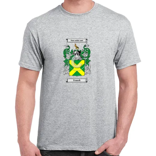 Franck Grey Coat of Arms T-Shirt