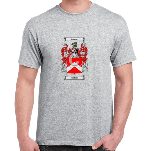 Fulfore Grey Coat of Arms T-Shirt