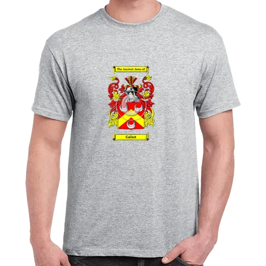 Gabot Grey Coat of Arms T-Shirt