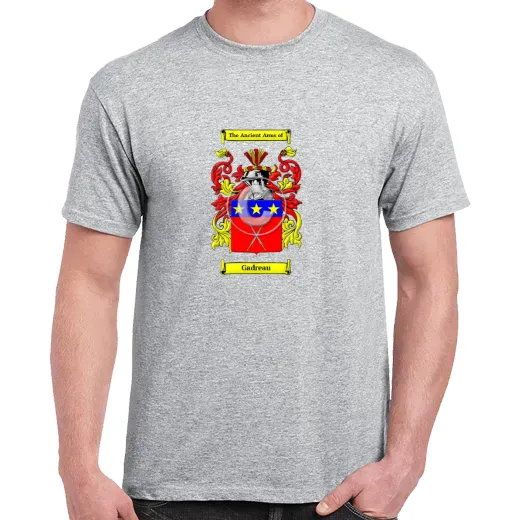 Gadreau Grey Coat of Arms T-Shirt