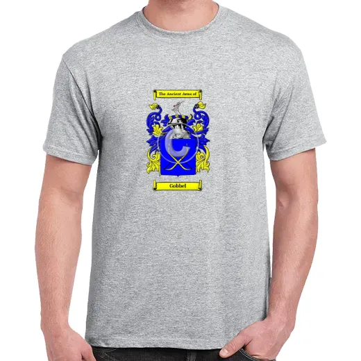 Gobbel Grey Coat of Arms T-Shirt
