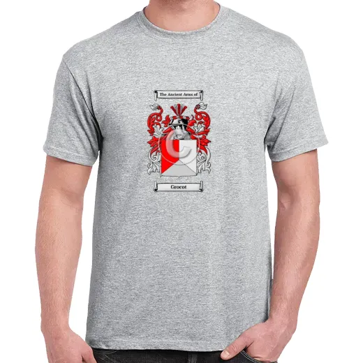 Grocot Grey Coat of Arms T-Shirt