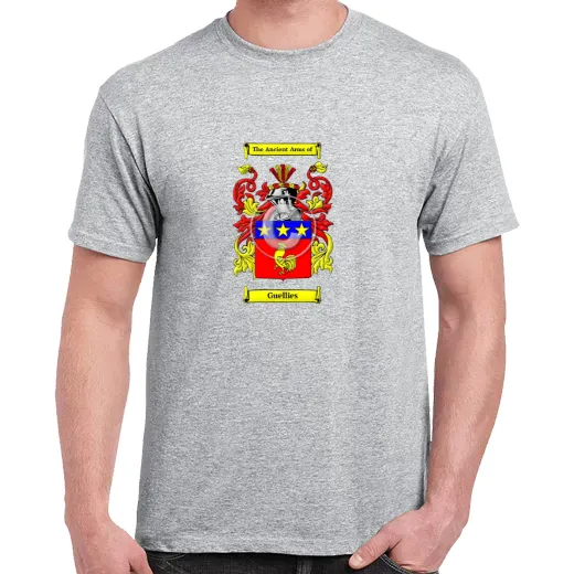 Guellies Grey Coat of Arms T-Shirt