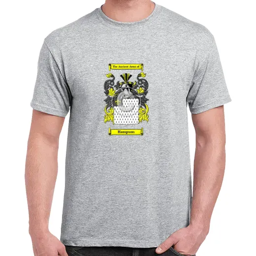 Hampson Grey Coat of Arms T-Shirt