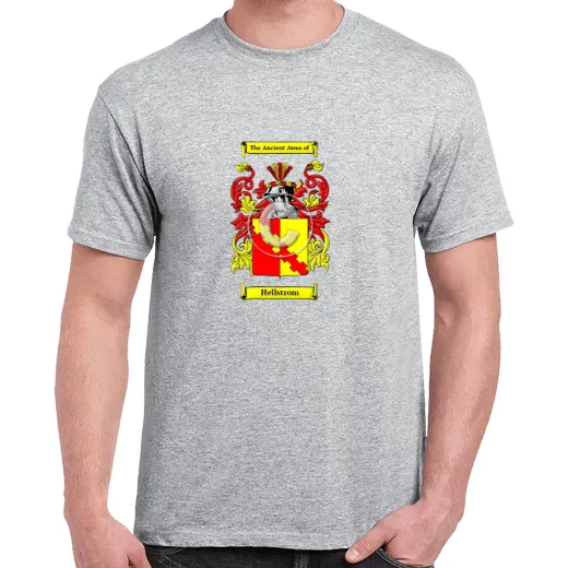 Hellstrom Grey Coat of Arms T-Shirt