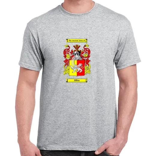 Hilus Grey Coat of Arms T-Shirt