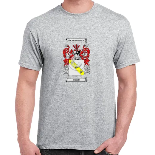 Humle Grey Coat of Arms T-Shirt