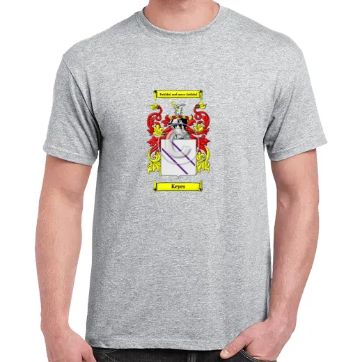 Keyes Grey Coat of Arms T-Shirt