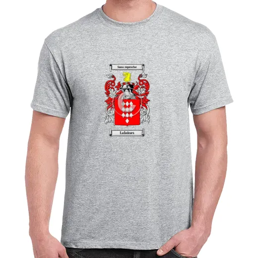 Lalaines Grey Coat of Arms T-Shirt