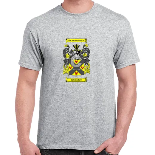 Leboucher Grey Coat of Arms T-Shirt