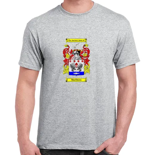 MacOwen Grey Coat of Arms T-Shirt