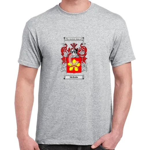 McBride Grey Coat of Arms T-Shirt