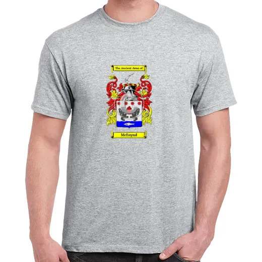 McEuynd Grey Coat of Arms T-Shirt