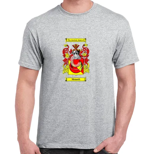 Monash Grey Coat of Arms T-Shirt